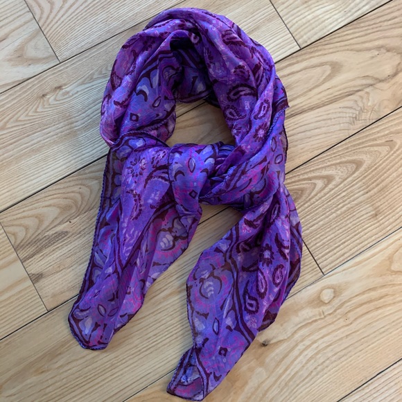 Purple head scarf Clearance